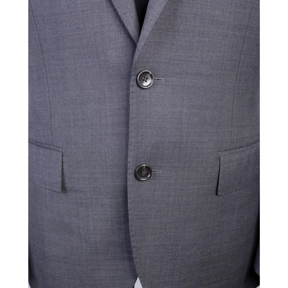 J.Crew Ludlow Tollegno 1900 Sz 38S 3D Wool Sport Coat Gray Two Button Jacket